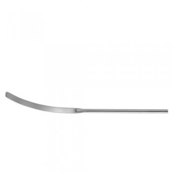 Heifetz Brain Spatulas Round Handle Stainless Steel, 20 cm - 8" Blade Size 8 mm